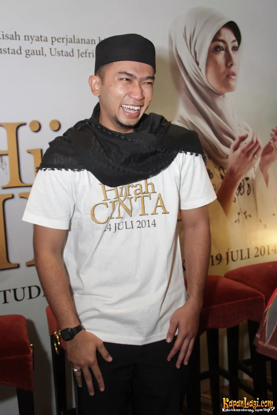 Alfie bangga bisa perankan Uje kembali di Hijrah Cinta The Series/©Kapanlagi.com®/M. Rasyad