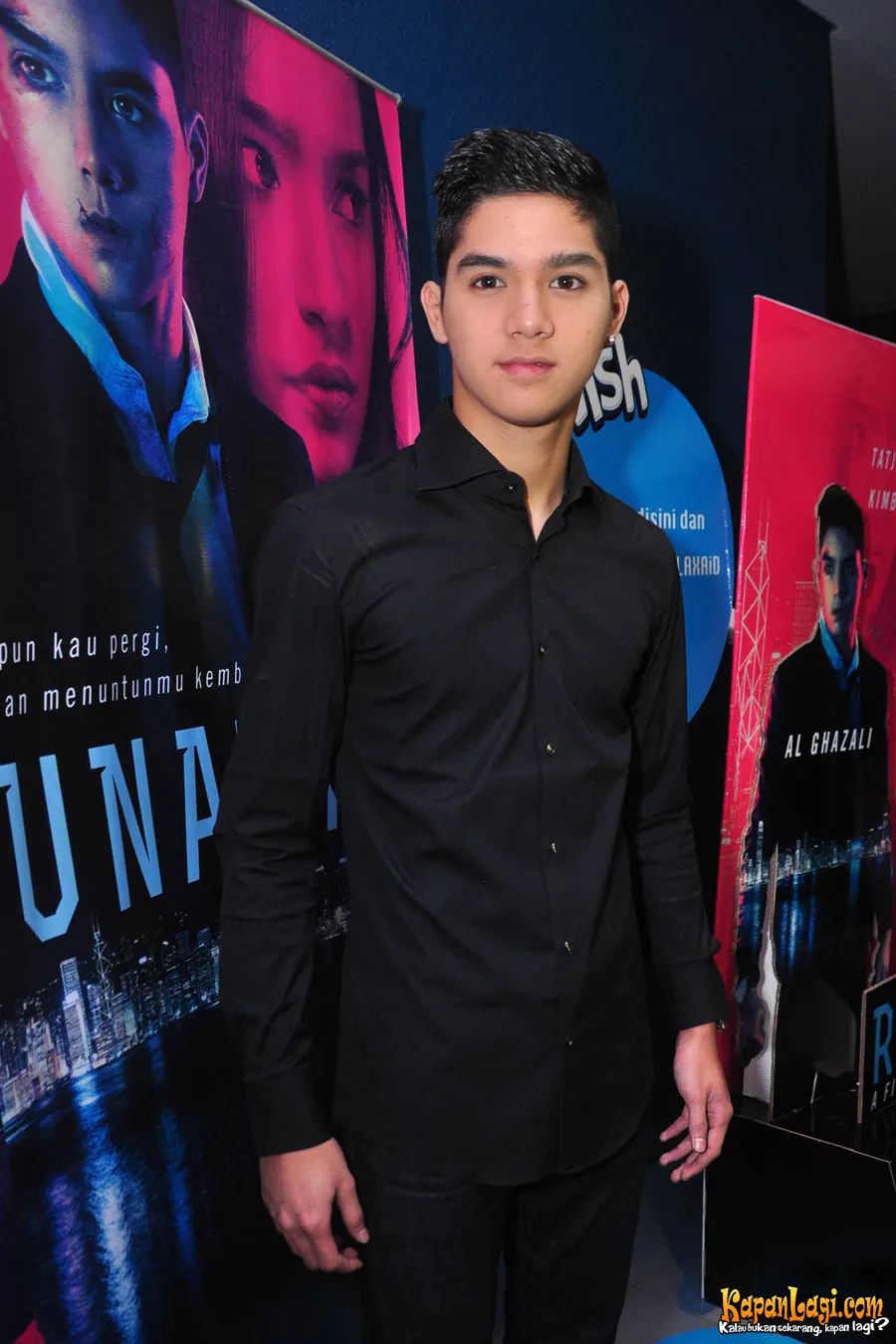 Al Ghazali saat ditemui selesai screening film RUNAWAY, Senin (21/7). KapanLagi.com®/ Muhammad Rasyad