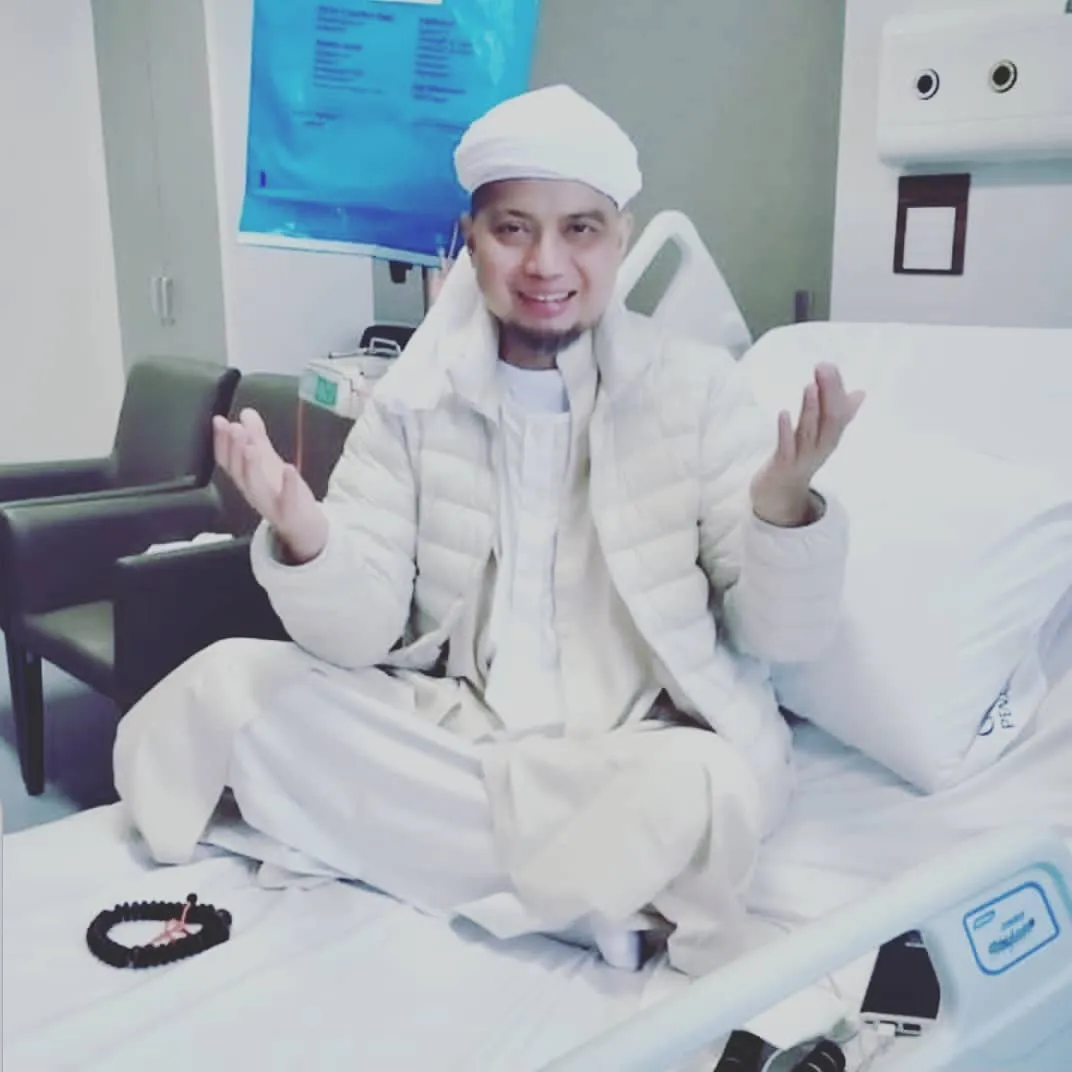 Almarhum Ustaz Arifin Ilham © instagram.com/ahmadalhabsyi_real