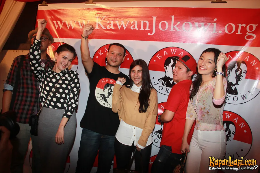 Gading Marten berharap banyak kepada Jokowi. @KapanLagi.com®/Agus Apriyanto