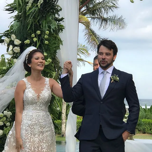 Aline dan James resmi menikah ©instagram