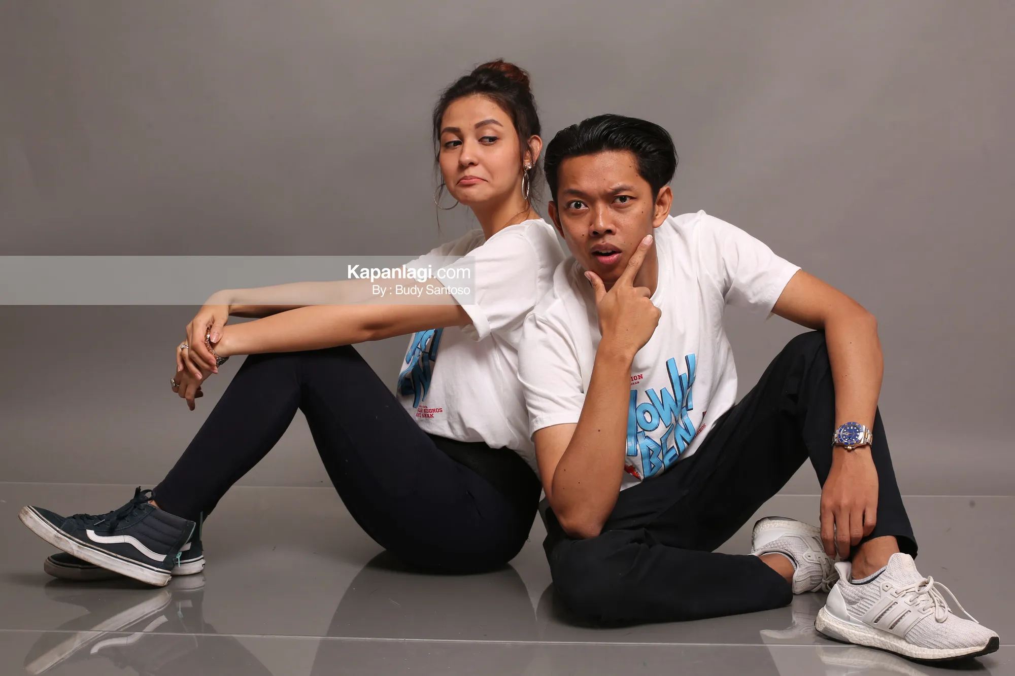 Aliyah Faizah & Bayu Skak © Kapanlagi/Budy Santoso