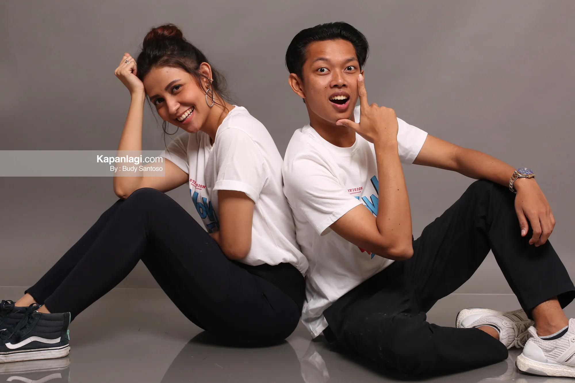 Bayu Skak & Aliyah Faizah © Kapanlagi/Budy Santoso
