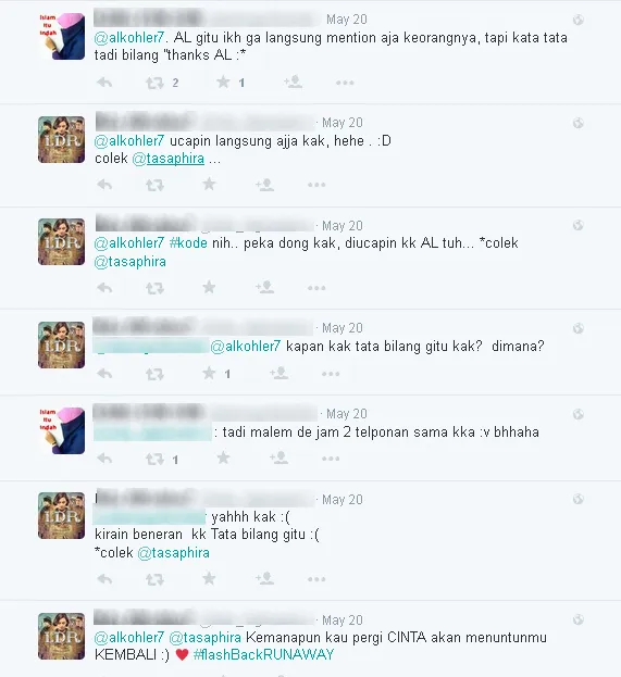 Komentar netizen mengenai ucapan misterius Al / © Twitter