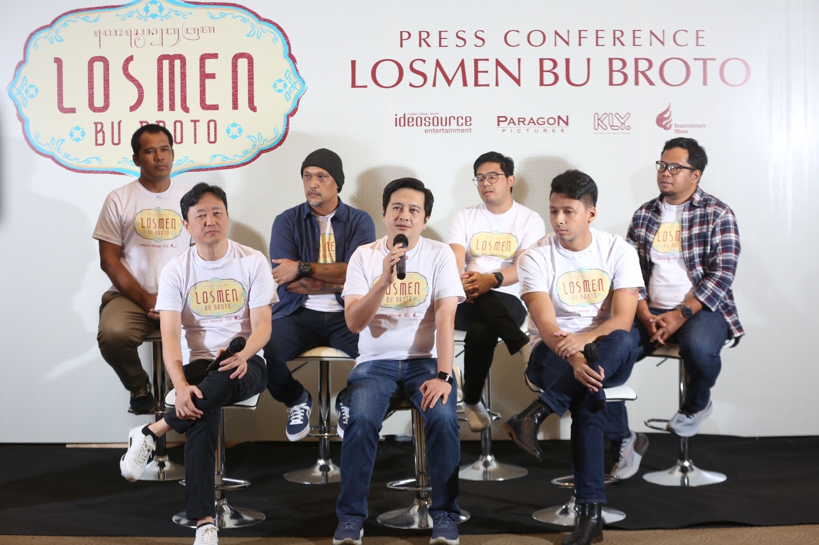 Press conference LOSMEN BU BROTO credit: Paragon Pictures