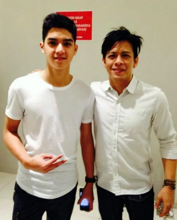 Al Ghazali dan Ariel NOAH, mana yang lebih ganteng? Foto: twitter.com/graziaindonesia