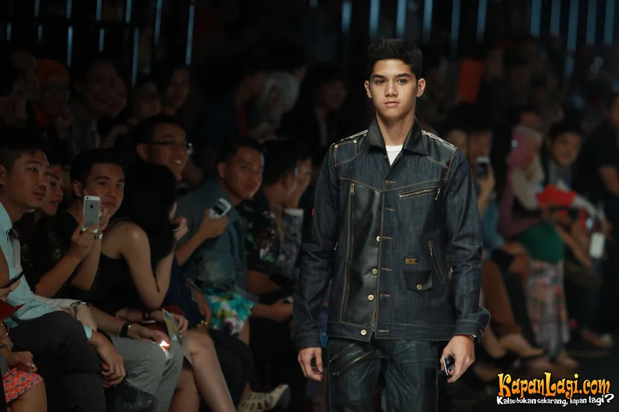 Al Ghazali di Jakarta Fashion Week 2013 Foto: Kapanlagi.com®/Agus
