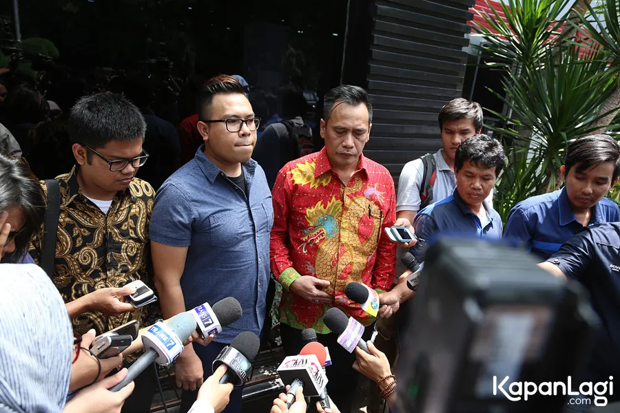 Alvin Matondang telah ditetapkan sebagai tersangka kasus penghinaan dan pencemaran nama baik. ©KapanLagi.com/Agus Apriyanto