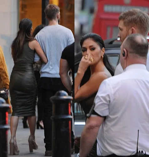 Calvin Harris dan Nicole Scherzinger tertangkap kamera pesta sampai pagi. ©vantagenews.com via dailymail