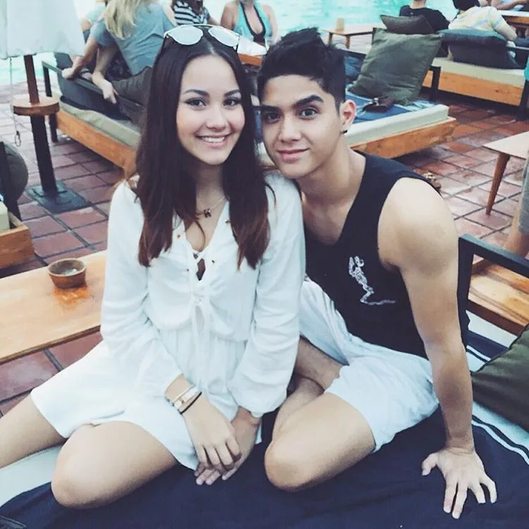 Foto ciuman Al Ghazali dan Alyssa Daguise beredar luas © instagram.com/alyssadaguise