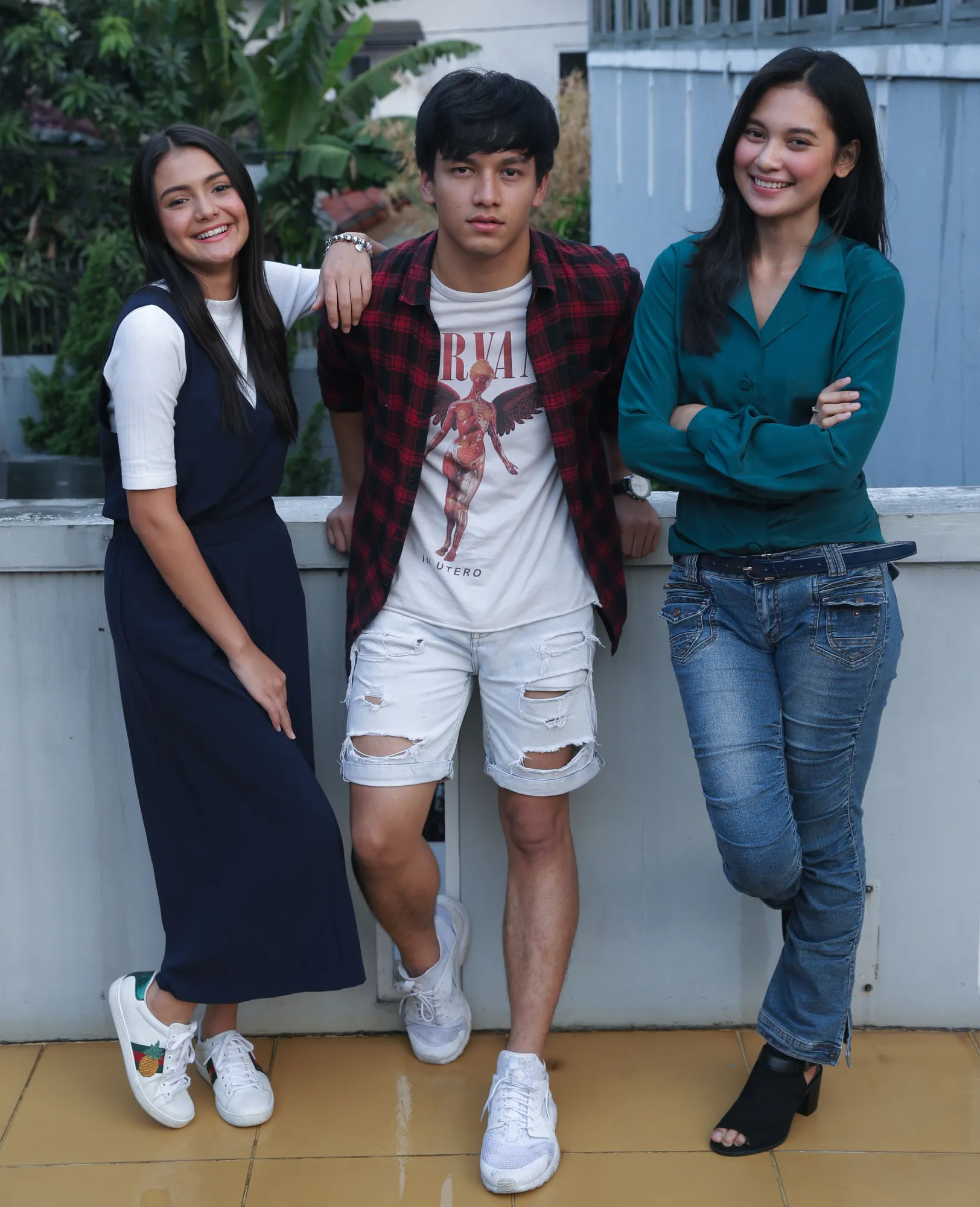 Amanda Rawles, Jefri Nichol & Indah Permatasari © Kapanlagi/Budy Santoso