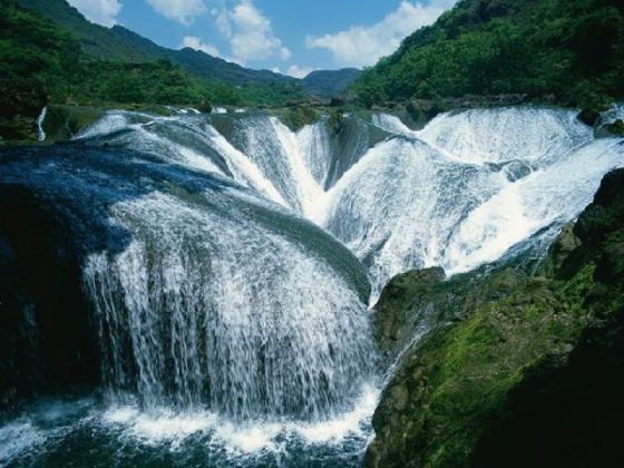 Download 710 Background Lukisan Air Terjun Gratis Terbaik