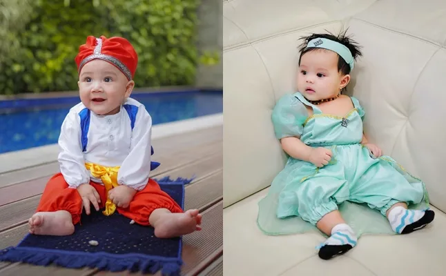 (credit: instagram.com/raffinagita1717, instagram.com/aurelie.hermansyah)