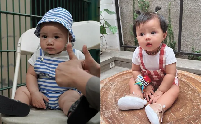 (credit: instagram.com/raffinagita1717, instagram.com/aurelie.hermansyah)