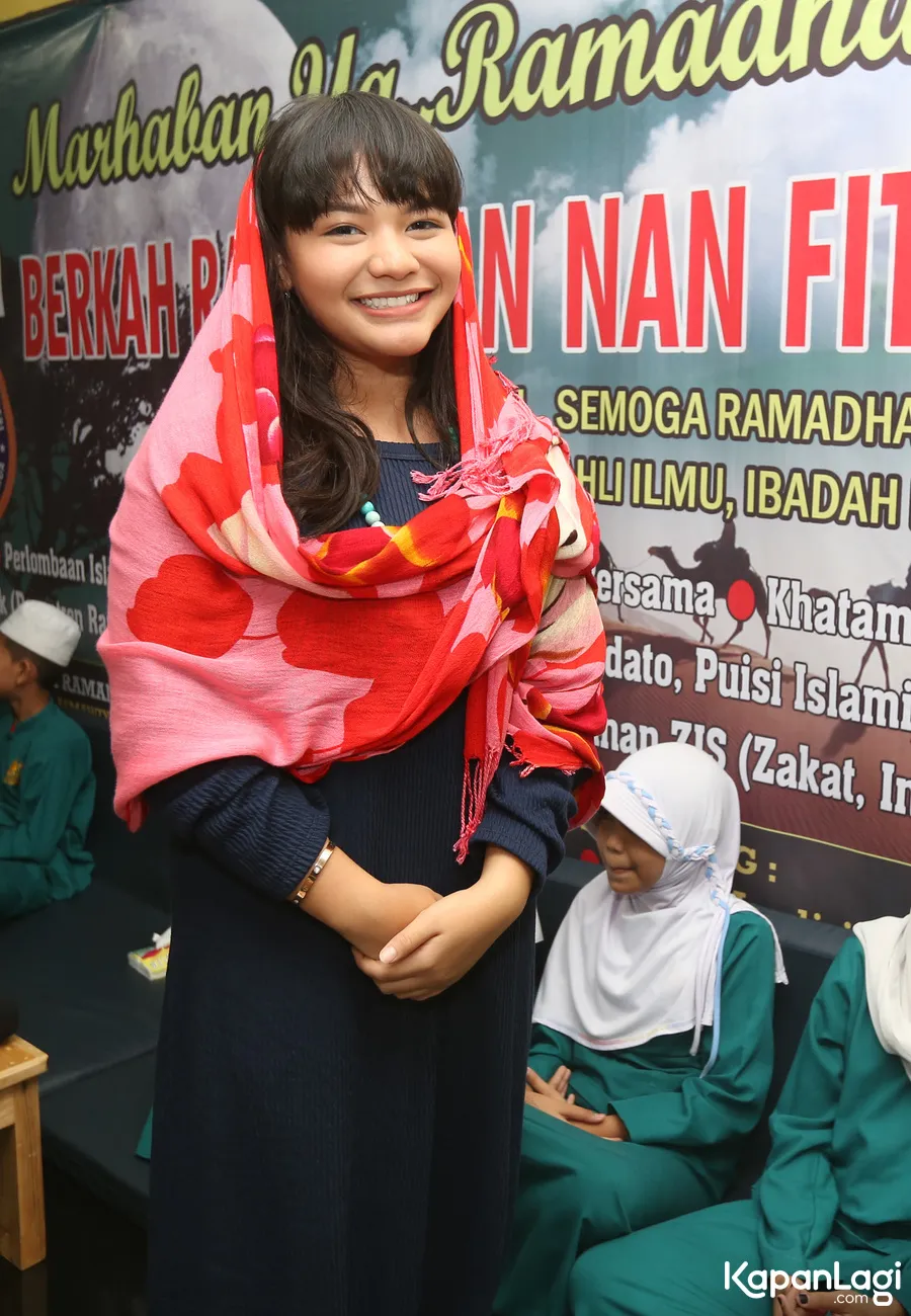 Amel sangat bersyukur di Ramadan kali ini © KapanLagi.com®/ Budy Santoso
