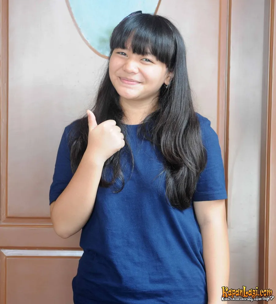 Di dua filmnya yang terbaru, Amel berperan jadi anak SMP © KapanLagi.com®/Bayu Herdianto