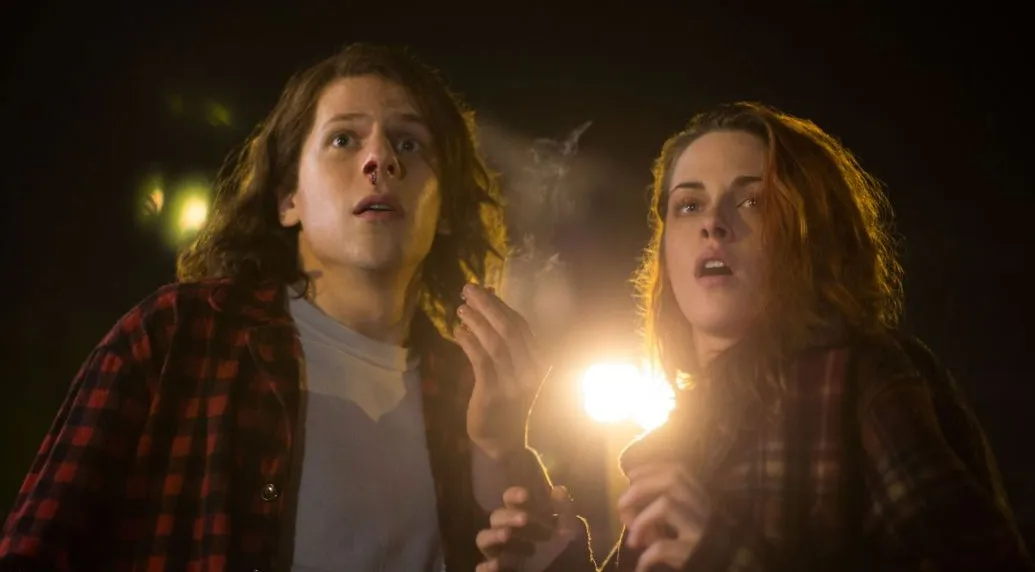 Jesse dan KStew dalam AMERICAN ULTRA © LionsGate