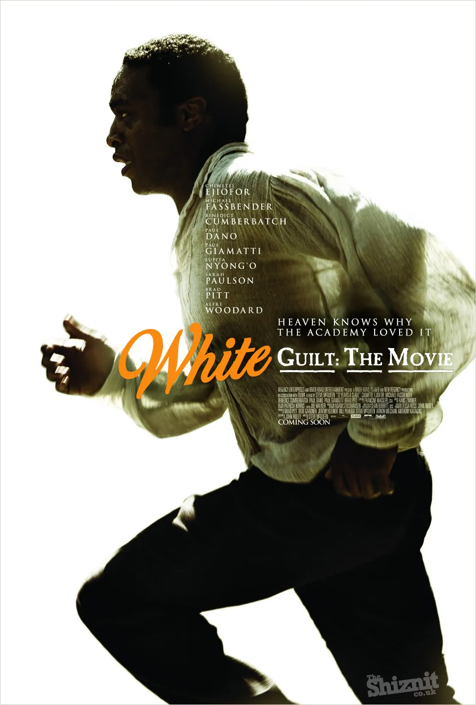 '12 Years A Slave', salah satu poster yang jadi lelucon @ TheShiznit.co.uk