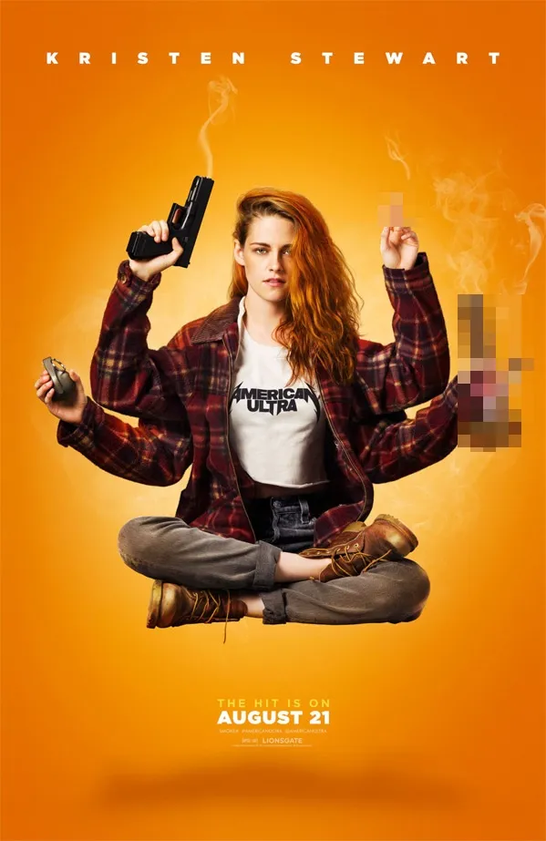 Kristen Stewart sebagai Phoebe dalam AMERICA ULTRA © Lionsgate