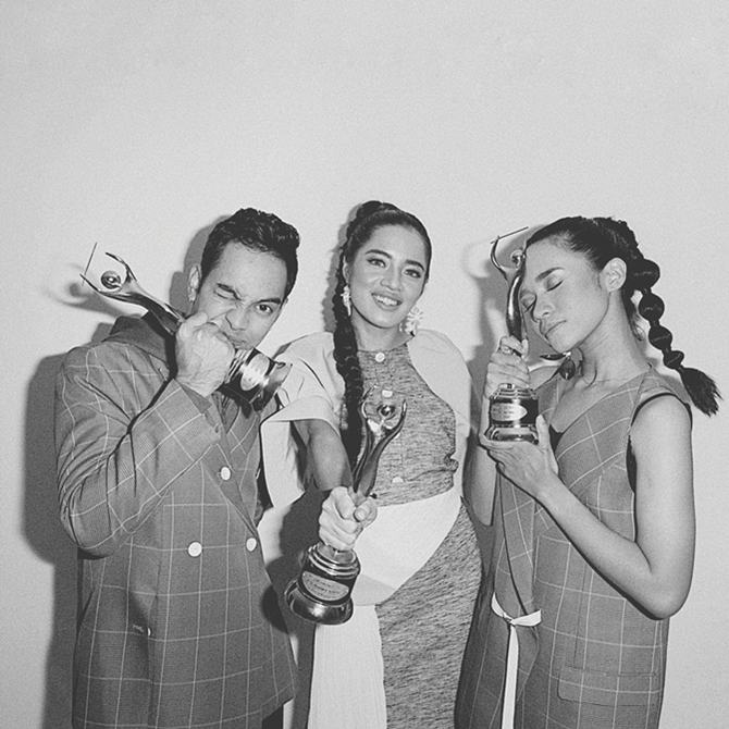 GAC menangkan 3 piala AMIN Awards di tahun 2017 © instagram.com/gamal1990