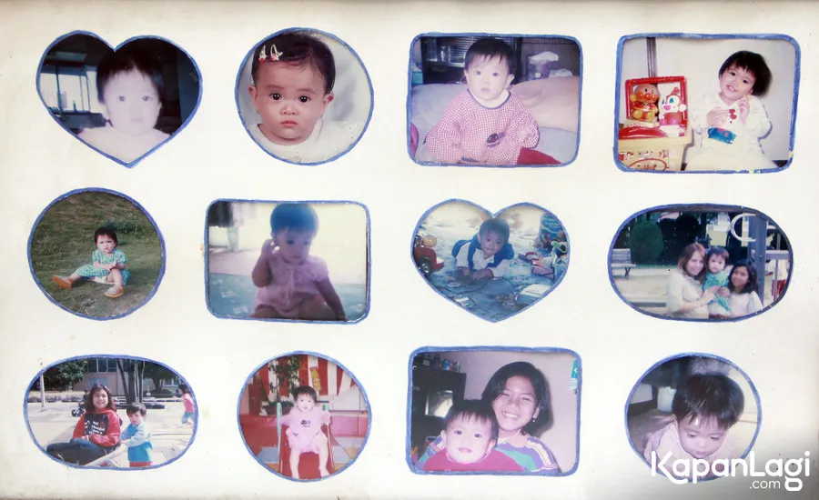 Masa kecil Evelyn © KapanLagi.com®/Muhammad Akrom Sukarya