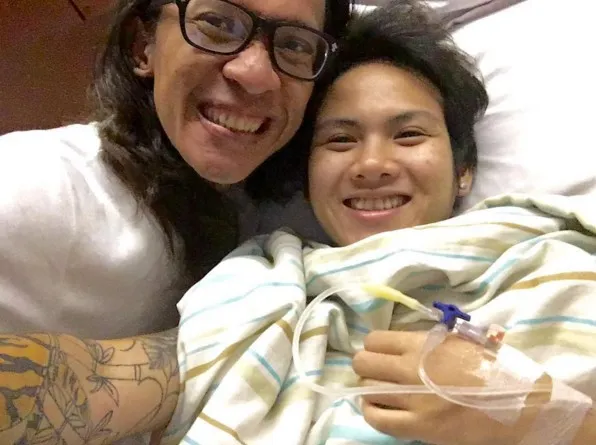 Aming belum mau buka-bukaan soal kehamilan Evelyn © instagram.com/ev0124