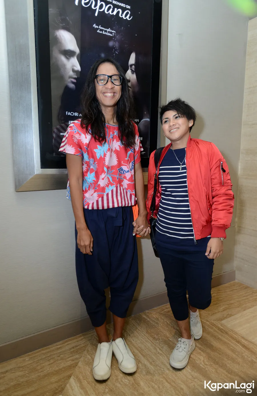 Aming tak akan hapus foto kebersamaannya dengan Evelyn di Insatgram © KapanLagi.com®/Muhammad Akrom Sukarya