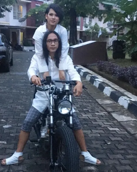 Aming bahagia Evelyn jadi cantik Š Istimewa