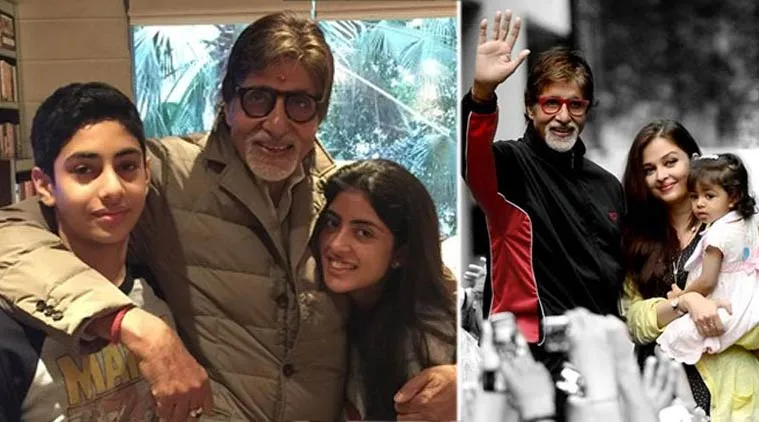 Ini dia momen kebersamaan Amitabh Bachchan dan ketiga cucunya @indianexpress.com