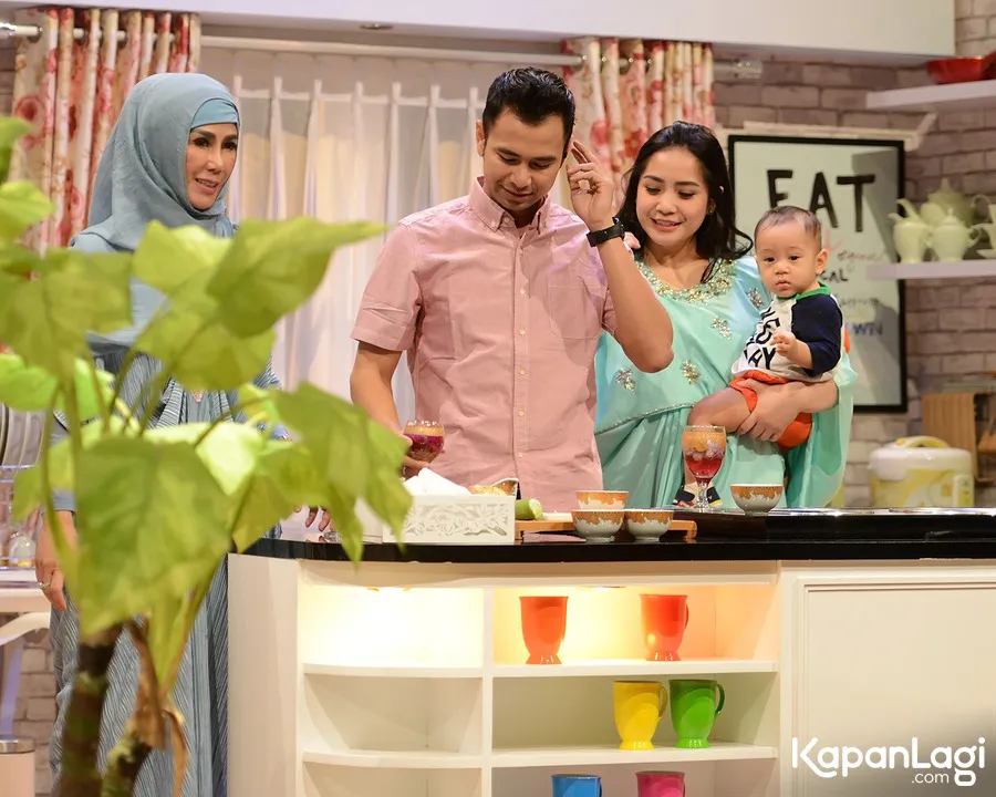 Raffi Ahmad mengaku sudah mulai kalah populer dari Rafathar. ©KapanLagi.com/Bambang E Ros
