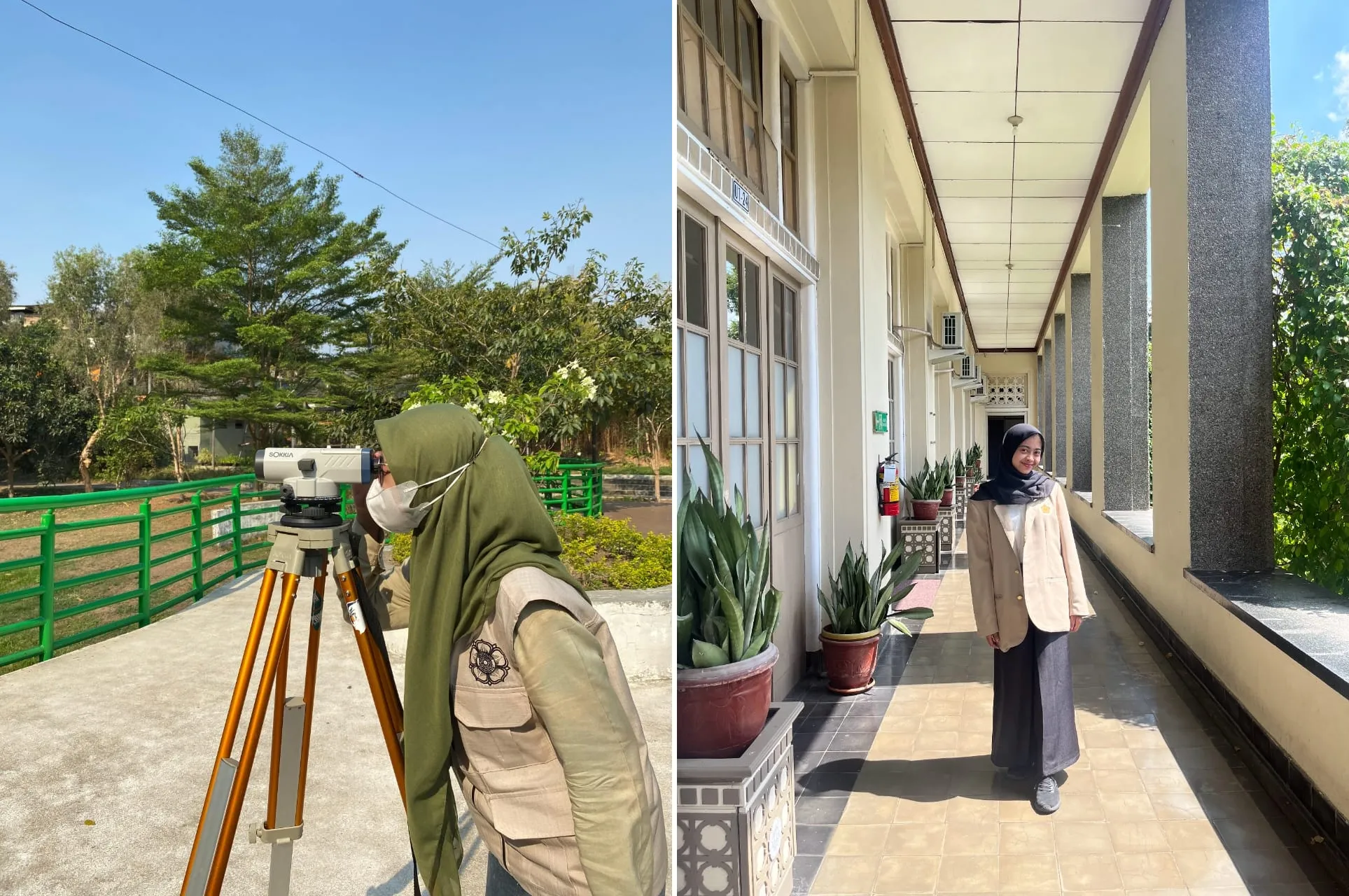 Anak Reni berkuliah di UGM. (c) Istimewa