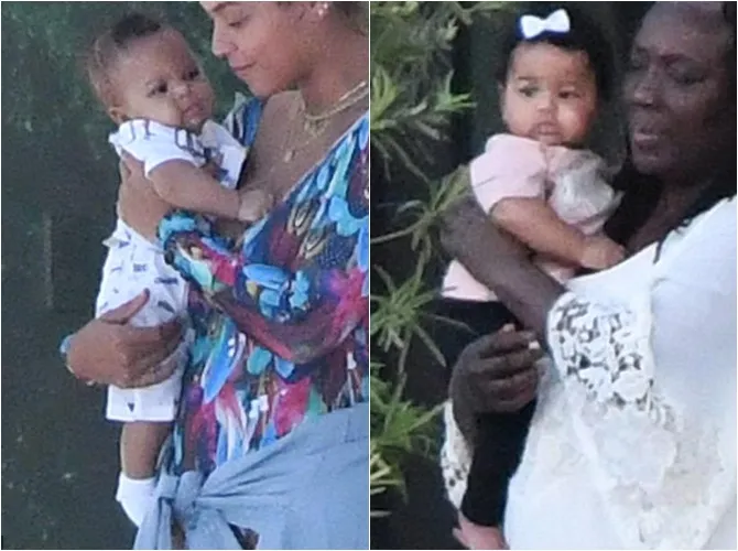 Wajah anak kembar Beyonce akhirnya terungkap © Istimewa