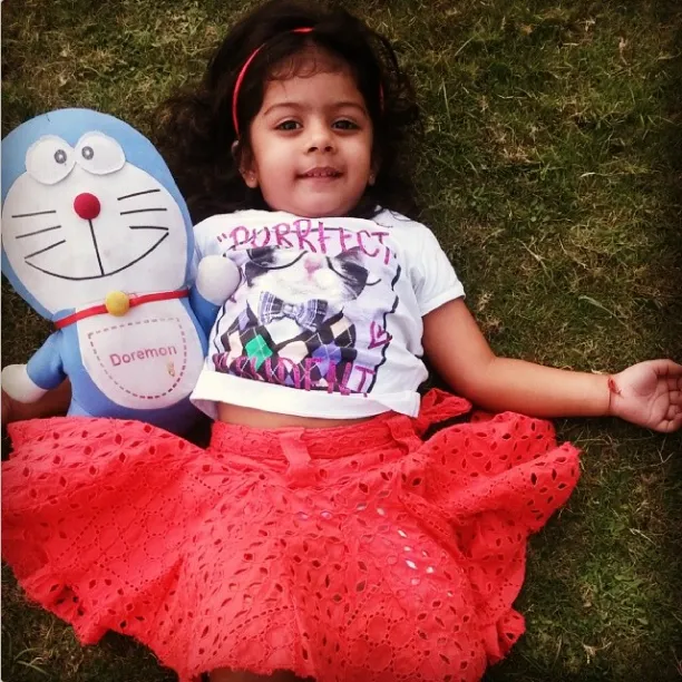 Anak Rohit, imut kan ya? @Instagram.com/poons_paradise