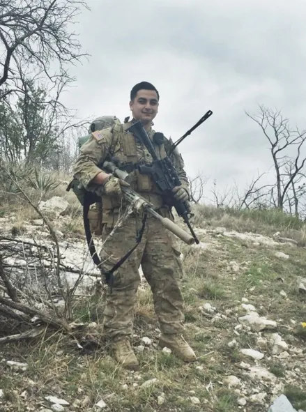 Joran, anak Andi Rif yang jadi tentara Amerika © Instagram.com