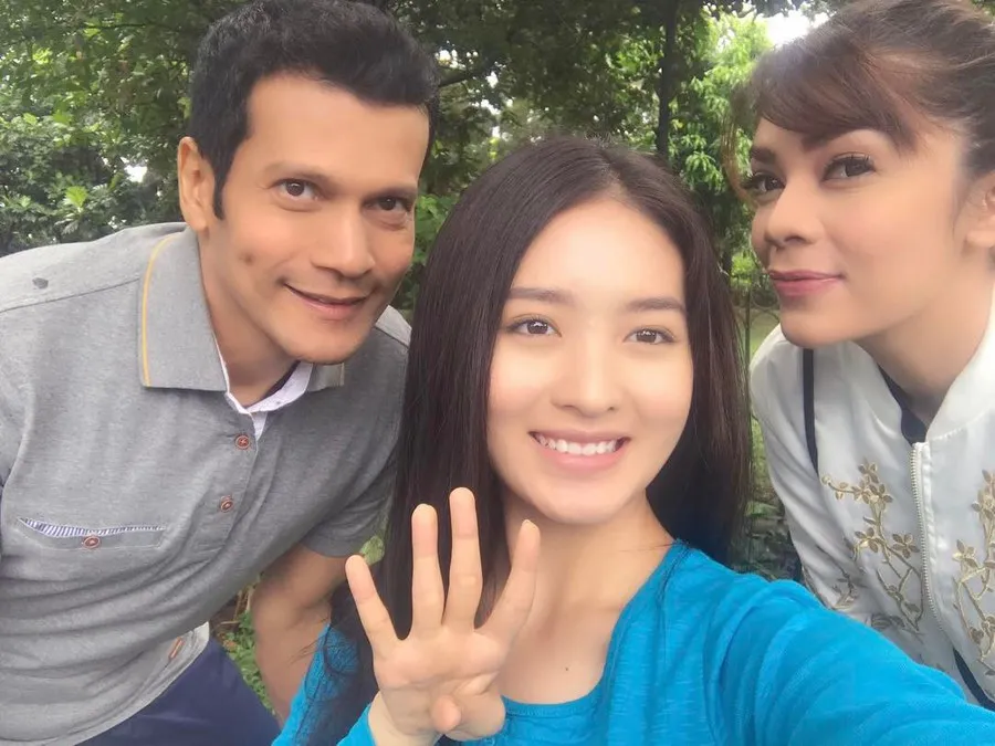 Adam dan Natasha Wilona di sinetron Anak Sekolahan © SinemArt
