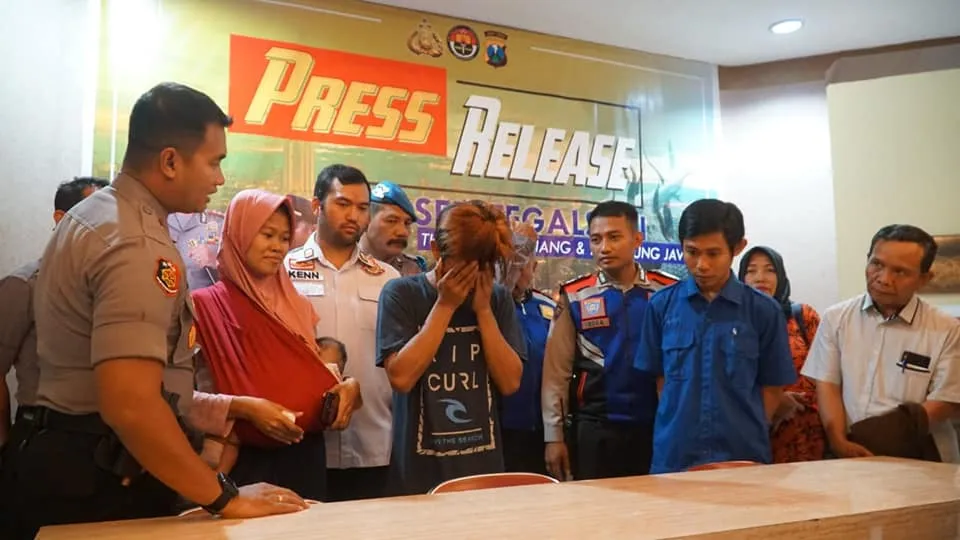 ©Facebook/Humas Polrestabes Surabaya