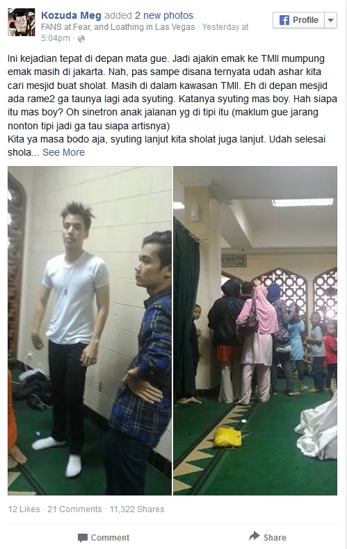 Sinetron 'Anak Jalanan' dikritik netizen © Facebook/Kozuda Meg