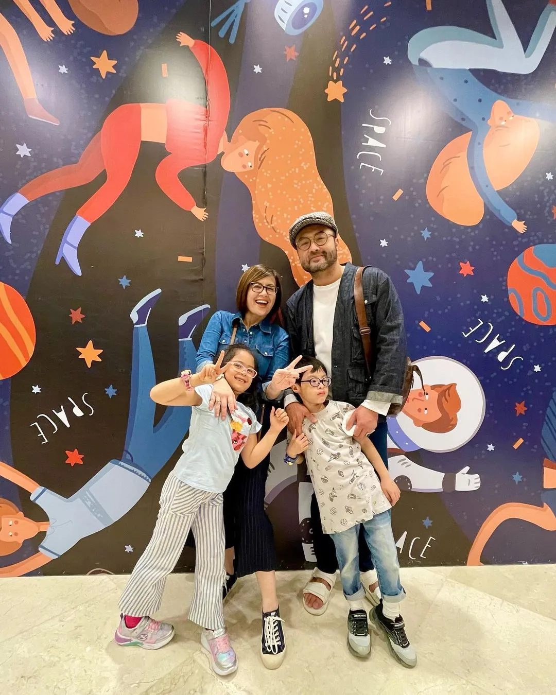 Potret Anak Kembar Cynthia Lamusu dan Surya Saputra (Credit: Instagram/cynthia_lamusu)