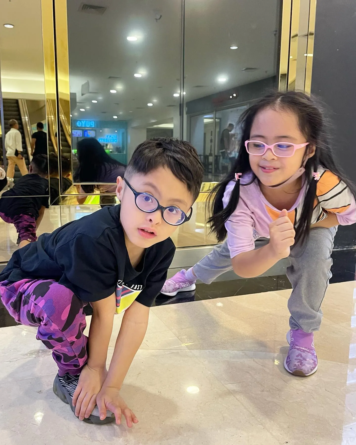 Potret Anak Kembar Cynthia Lamusu dan Surya Saputra (Credit: Instagram/keluargasuryacynthia)