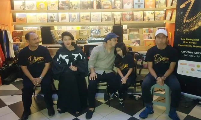 Anak Tompi ikut drama musikal (credit: KapanLagi.com/Fikri Alfi Rosyadi)