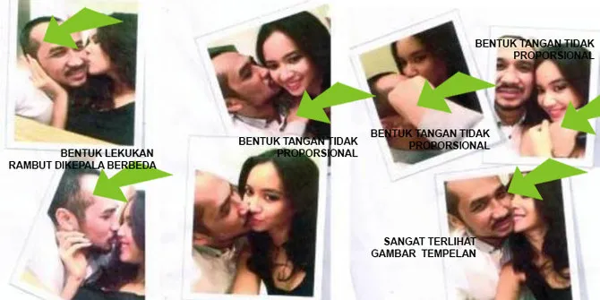 Analisa IT terkait foto mesra mirip Abraham Samad - Elvira Devinamira. ©merdeka.com