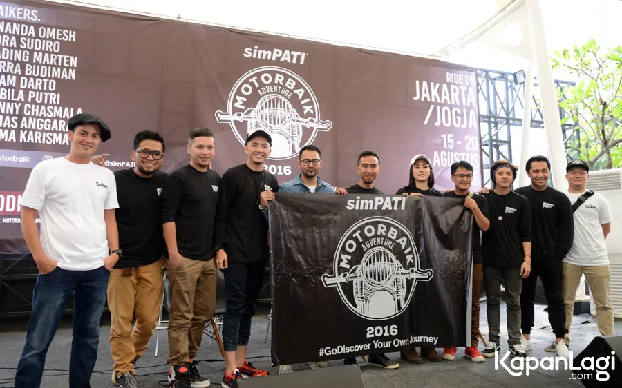 Omesh dan Dian Ayu akan ikut dalam Motorbaik 2016/©KapanLagi.com®/M.Akrom Sukarya