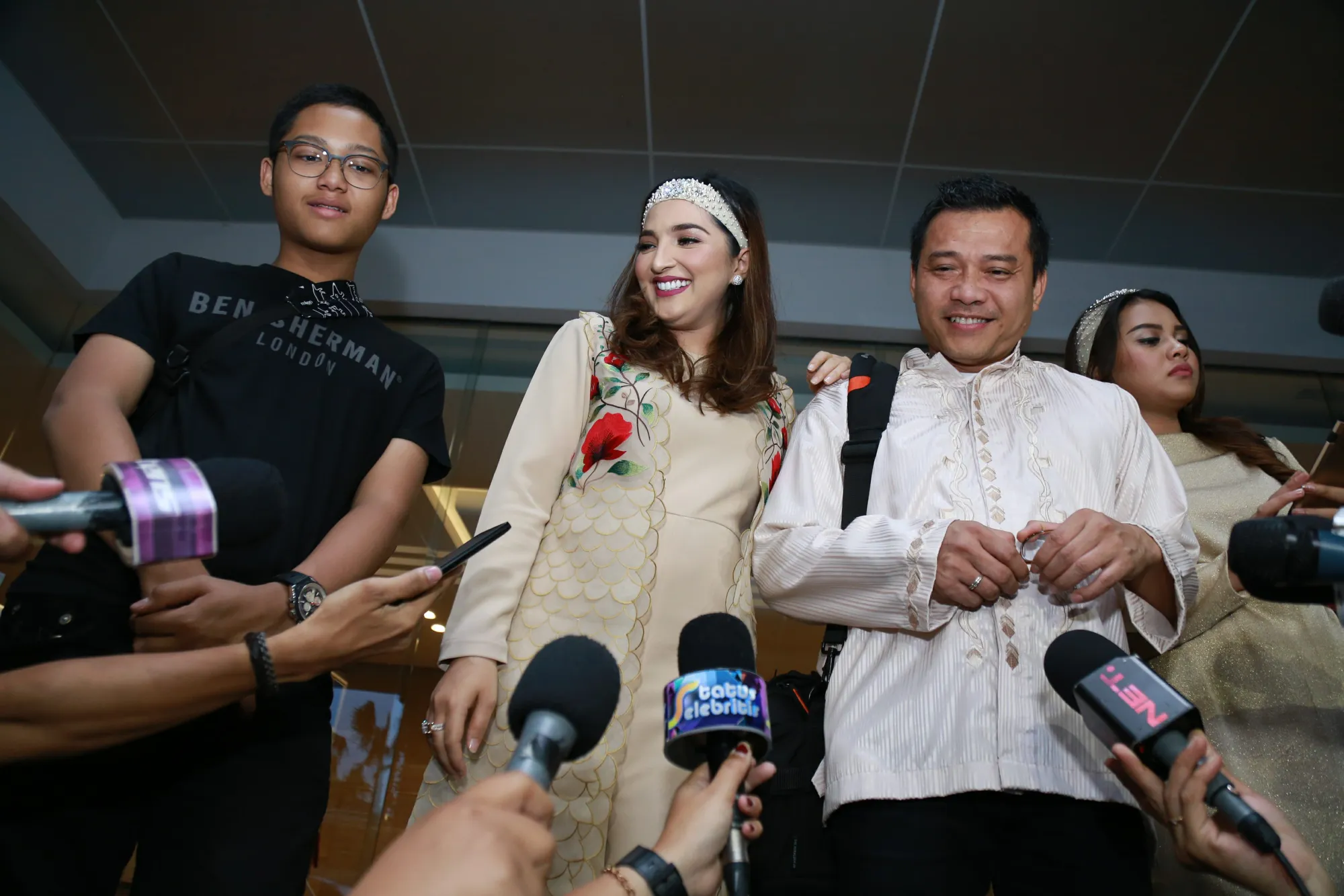 Keluarga Anang-Ashanty © Kapanlagi/Agus Apriyanto