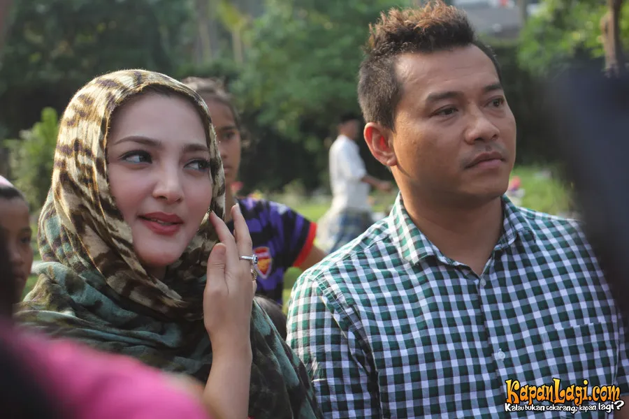 Anang dan Ashanty kurban 2 ekor sapi.