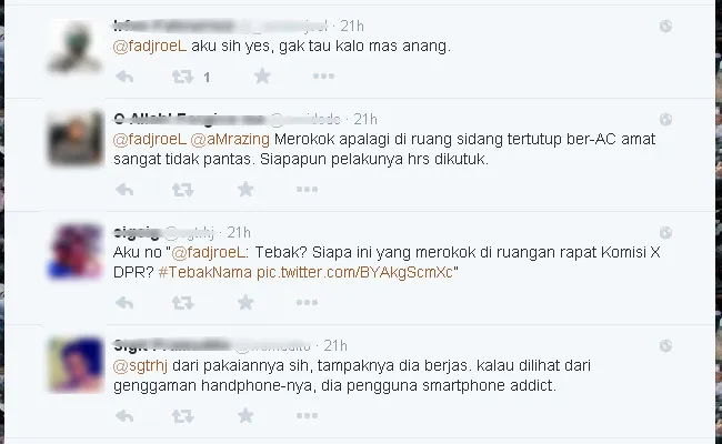 Anang merokok menuai kontroversi dan berbagai komentar dari follower. ©twitter 