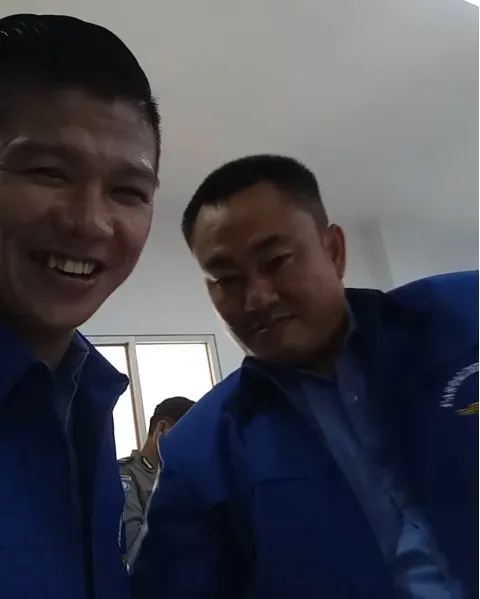Andhika Mahesa mengunggah video bersama rekan kader partai politik di Instagramnya Š instagram.com/andikaituaku