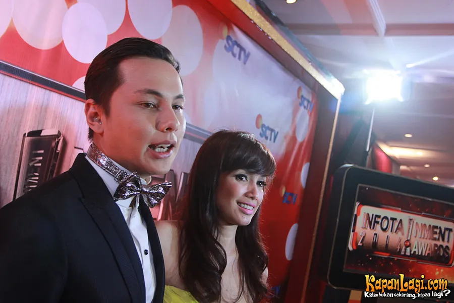 Andhika Pratama - Ussy Sulistyowati @Foto: KapanLagi.com/Agus_Apriyanto