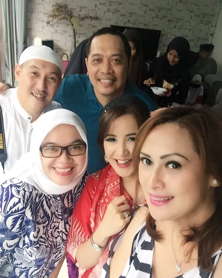 Empat bulanan Andi Soraya, sederhana ©instagram/rachmasoekarno