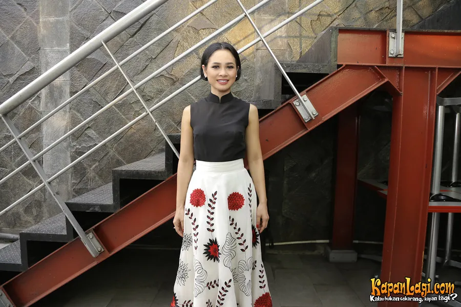 Andien punya passion yang tinggi di bidang fashion/©Kapanlagi.com®/Agus Apriyanto