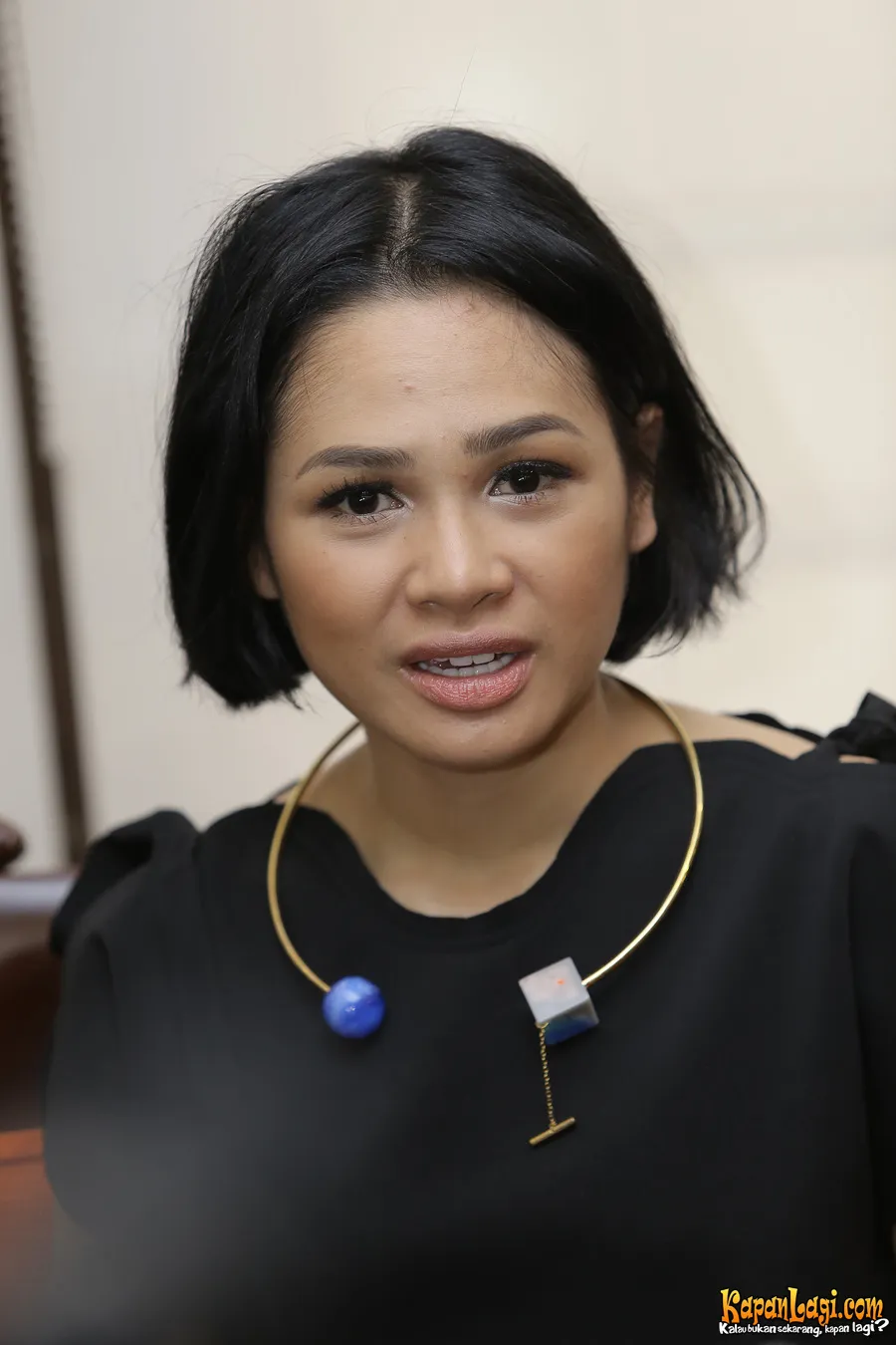 Andien merasa kekerasan dalam rumah tangga adalah hal yang sangat berbahaya apalagi ketika sasarannya anak. ©KapanLagi.com/Agus Apriyanto